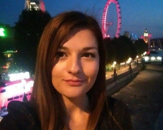 International student blogger Teodora