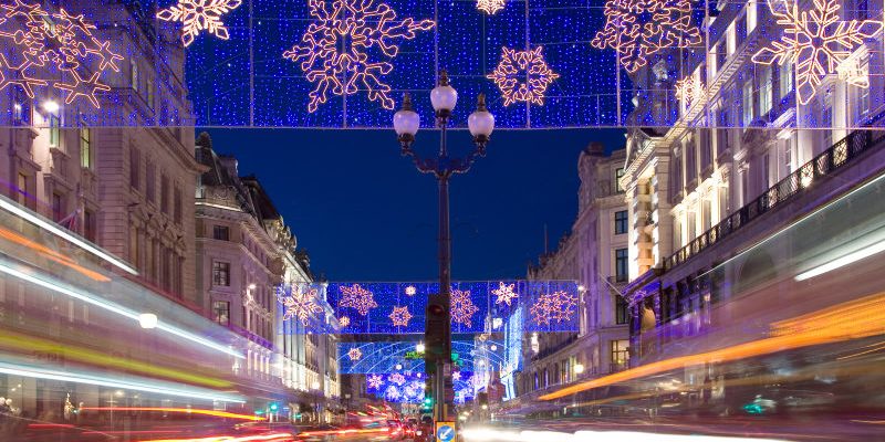 Christmas lights international student bloggers