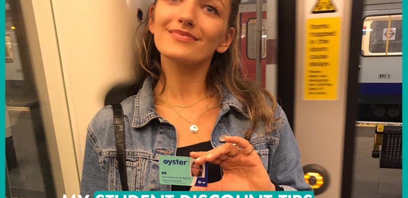 My Student Discount Tips for London Life - International Student Blogger, Justyna Stuchlik - title image