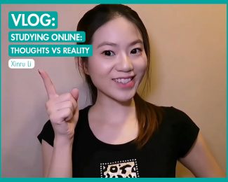 LondonVlog: Studying Online: Thoughts vs Reality_International Student Blog__Xinru Li_featured image